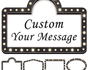 Custom Wedding Bottle Service Sign for Entrance, Bridal Party Entrance Props, Club Style Wedding Decor, After Party & Nightclub Theme