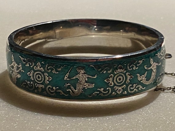 Siam Enamel Sterling 925 - image 1