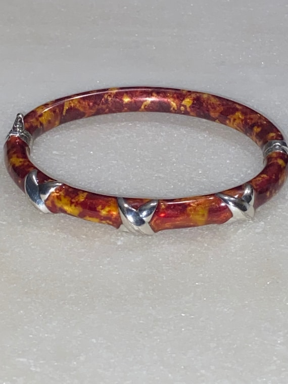 Turtle Shell Milor Enamel Bangle