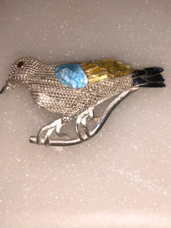 Rare Old China Vintage Chinese Duck Pin