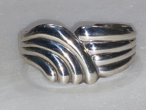 Wavy Sterling Cuff 925 - image 2