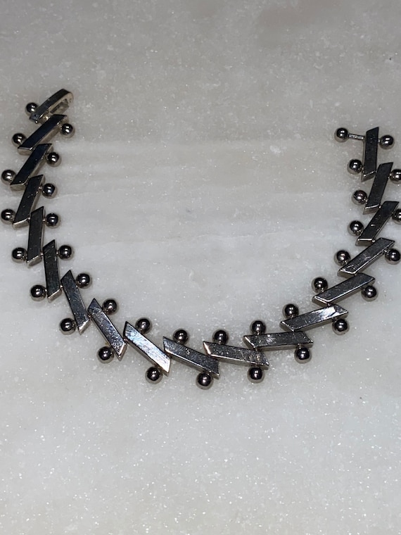 Sterling Link Bracelet 925 - image 1