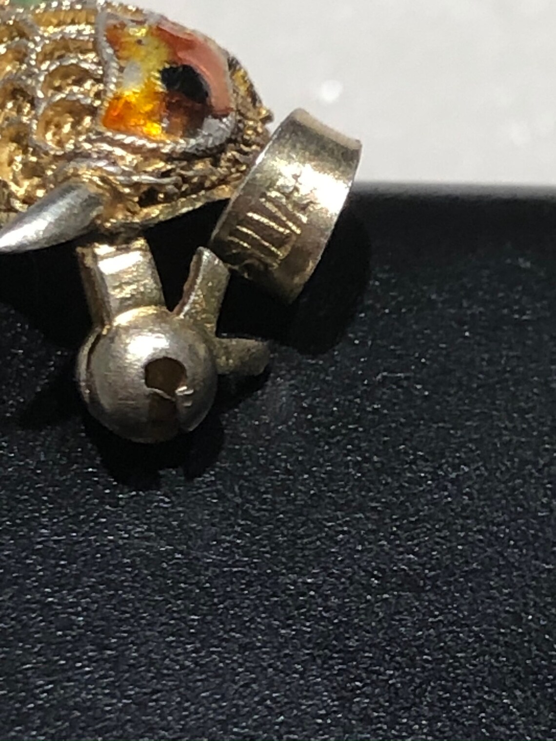 Rare Antique Enamel Old China Pin - Etsy