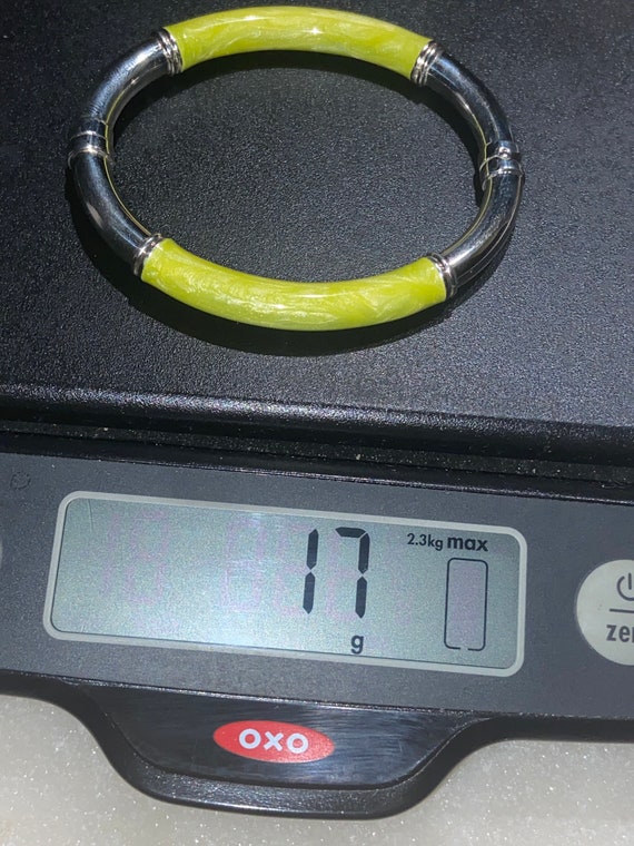 MILOR Yellow Enamel Sterling Bracelet - image 3