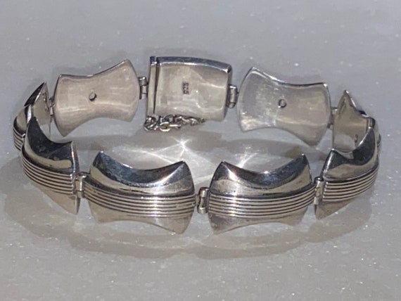 Sterling Silver 925 Link Bracelet - image 1