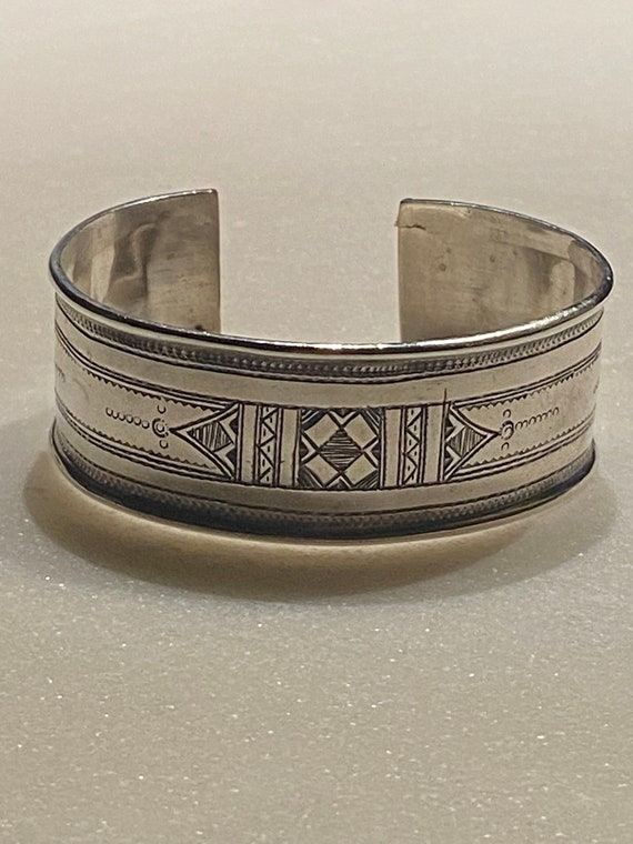 Tribal Sterling Cuff 925