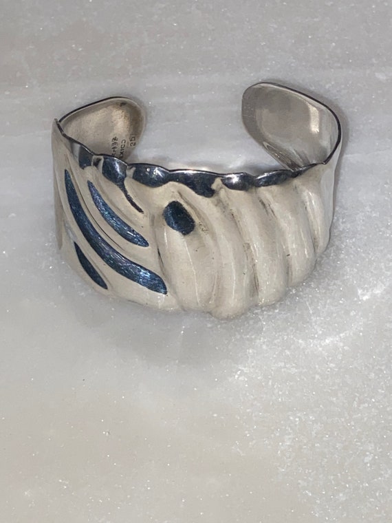 Taxco Wavy Cuff Bracelet - image 1