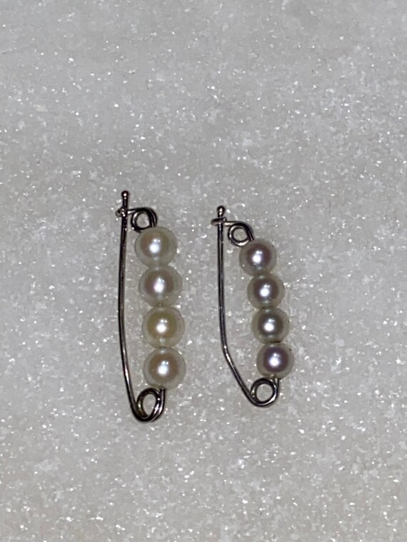 Pearl Earrings - image 2