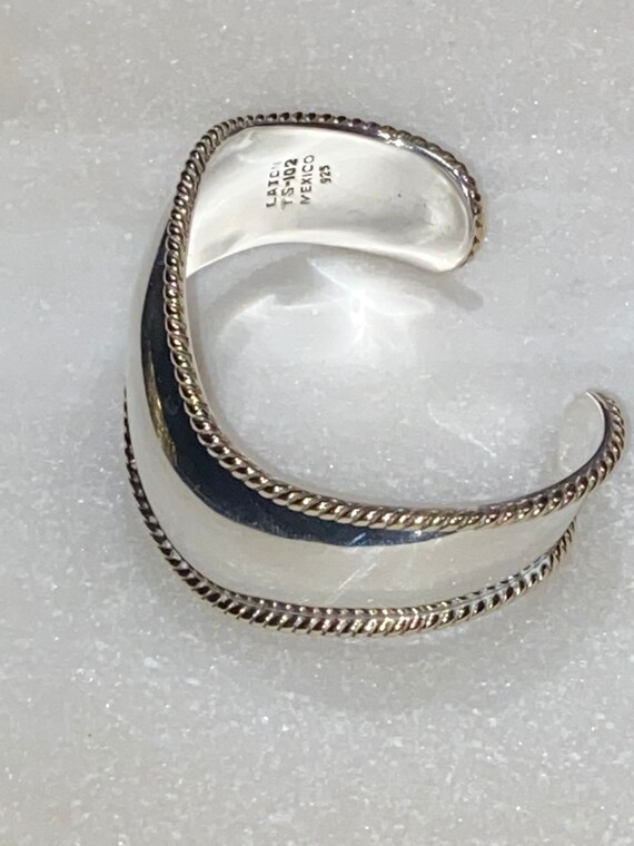 LATON Sterling Braided Cuff - image 3