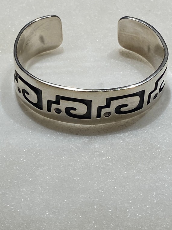 Traditional Southwest Cuff Bracelet 950 - image 3