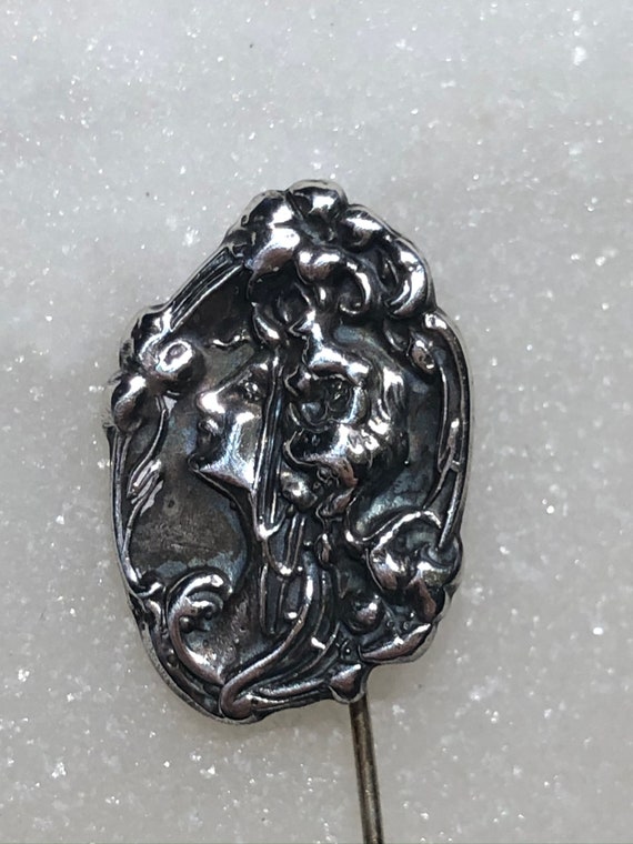 Art Deco Antique Sterling Pin