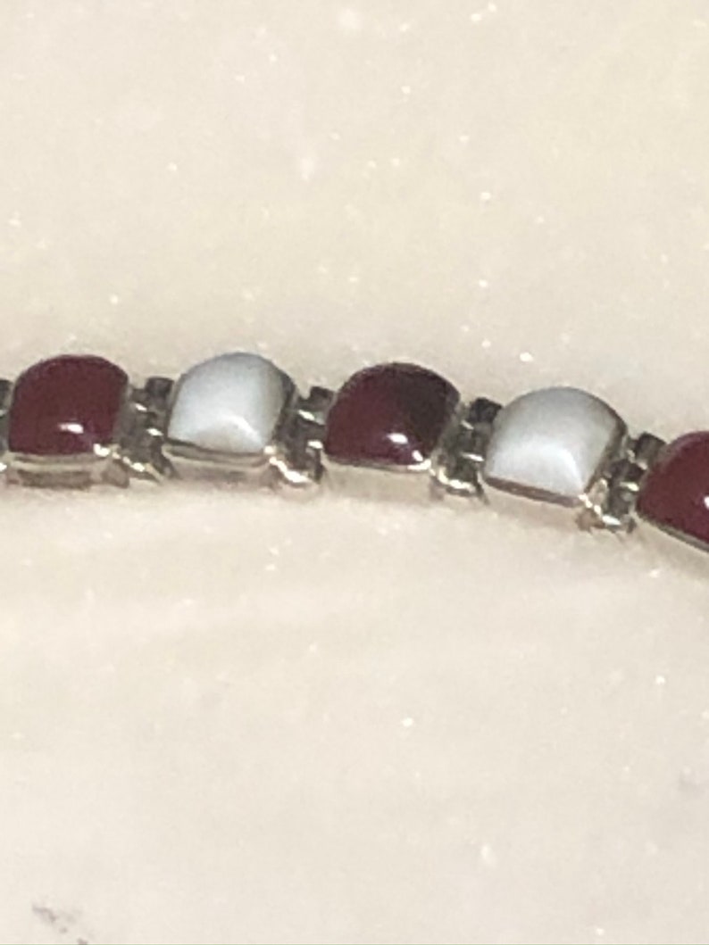 Carnelian /& Quartz Sterling Choker Taxco 925 Jewelry 950 35 GR