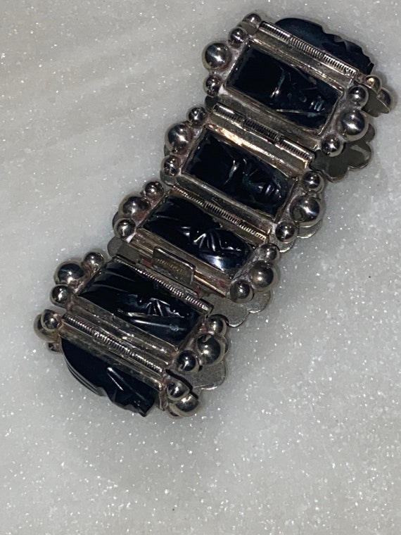 Vintage Classic Onyx Bracelet - image 3