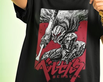 Unisex, Berserk Poster Shirt -berserk shirt,berserk tshirt,berserk t shirt,guts shirt,guts tshirt,guts t shirt,berserk tee,berserk guts