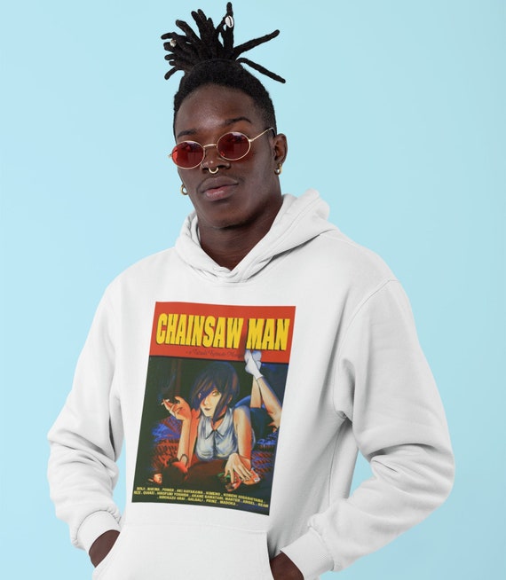 Unisex Chainsaw Man Pulp Fiction Hoodie 
