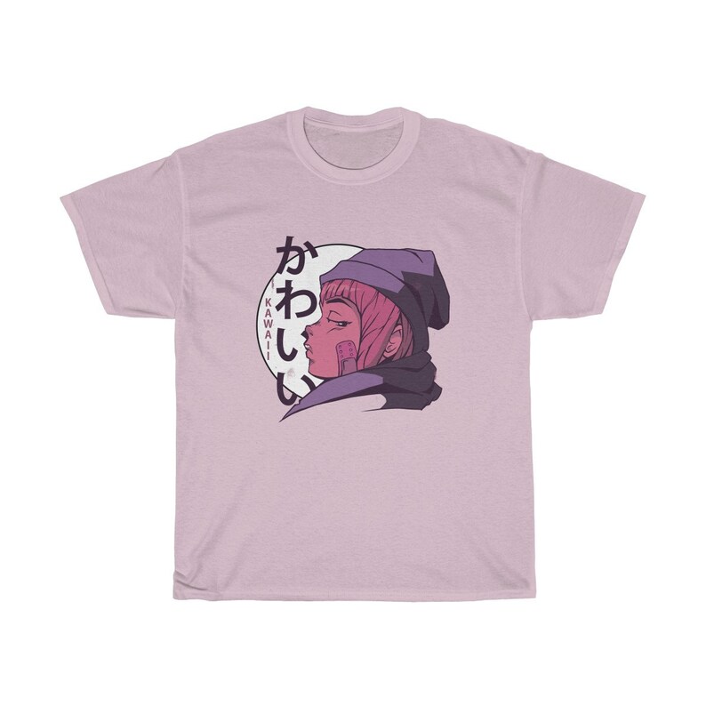 Kawaii Anime Girl Shirt kawaii Shirtaesthetic Shirtkawaii Etsy