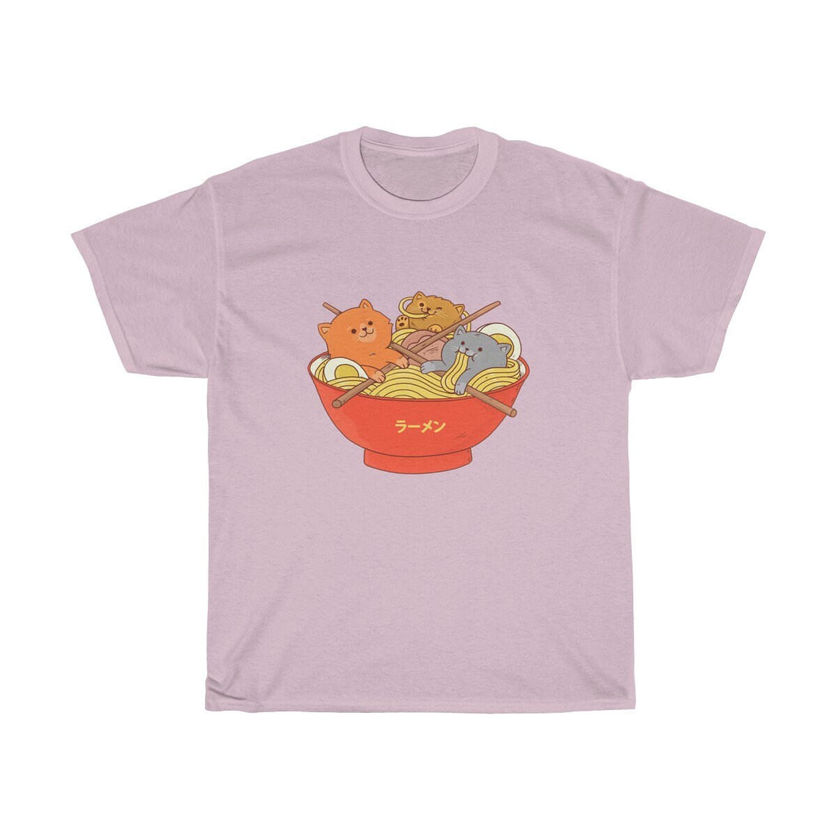 Kawaii Noodle Cats Shirt kawaii shirtaesthetic shirtkawaii | Etsy