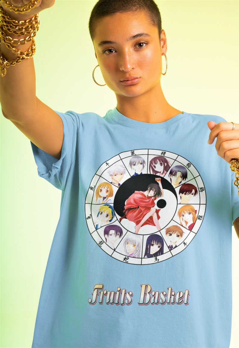 Unisex Fruits Basket Zodiac Circle Shirt fruits Basket Etsy