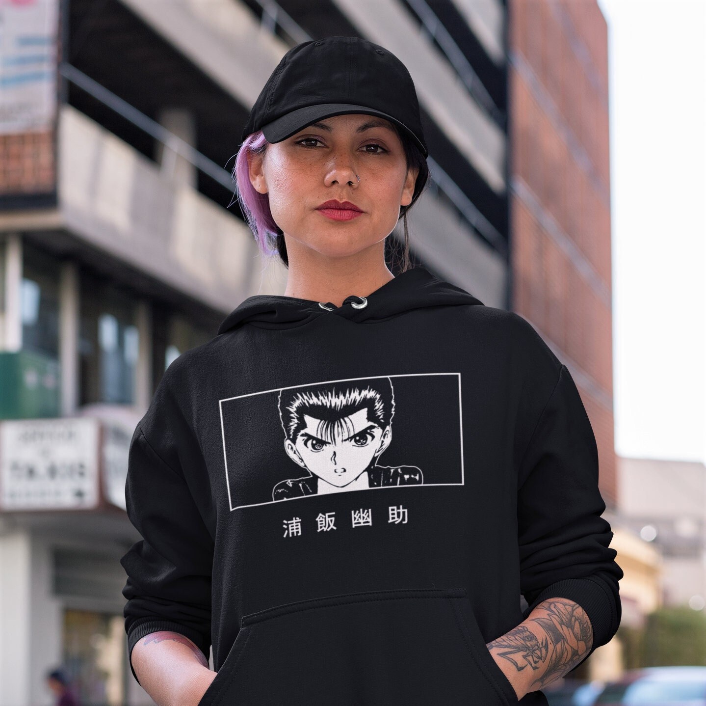 Yu yu hakusho sweatshirt Clearance