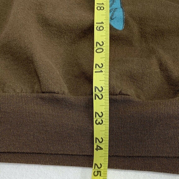 Goofy close-up long t-shirt Hanes medium M slim f… - image 4