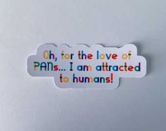 LGBTQ+ Sticker - Pride - Pansexual - Love