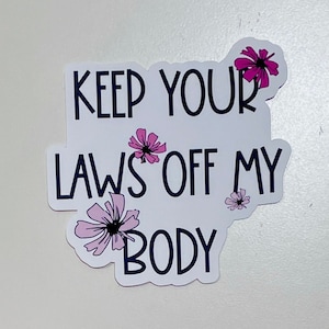 Vinyl Sticker | Die-cut Sticker | Laptop Sticker | Women&#39;s Rights Sticker | Decal