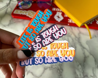 Colorful Sticker - Quote Sticker - Motivational sticker -