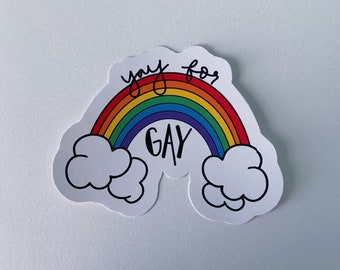 LGBTQ+ Sticker - Gay - Pride - Rainbow