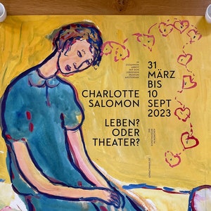 Original Mamma Andersson Exhibition Poster - Dagen Efter Original Mamma Andersson Exhibition Poster - Dagen Efter