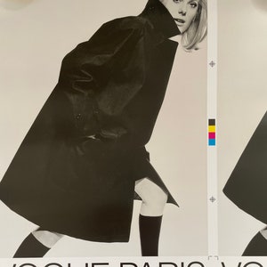 Vogue Parigi 1920-2022 - Poster originale della mostra di Catherine Deneuve par David Bailey