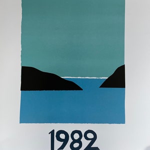Yves Saint Laurent Original exhibition LOVE poster 1982 from the YSL museum in Paris Etsy