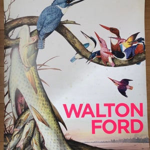 WALTON FORD Original exhibition poster Louisiana image 2