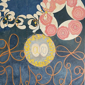 HILMA AF KLINT - Poster originale Moderna Museet Stoccolma