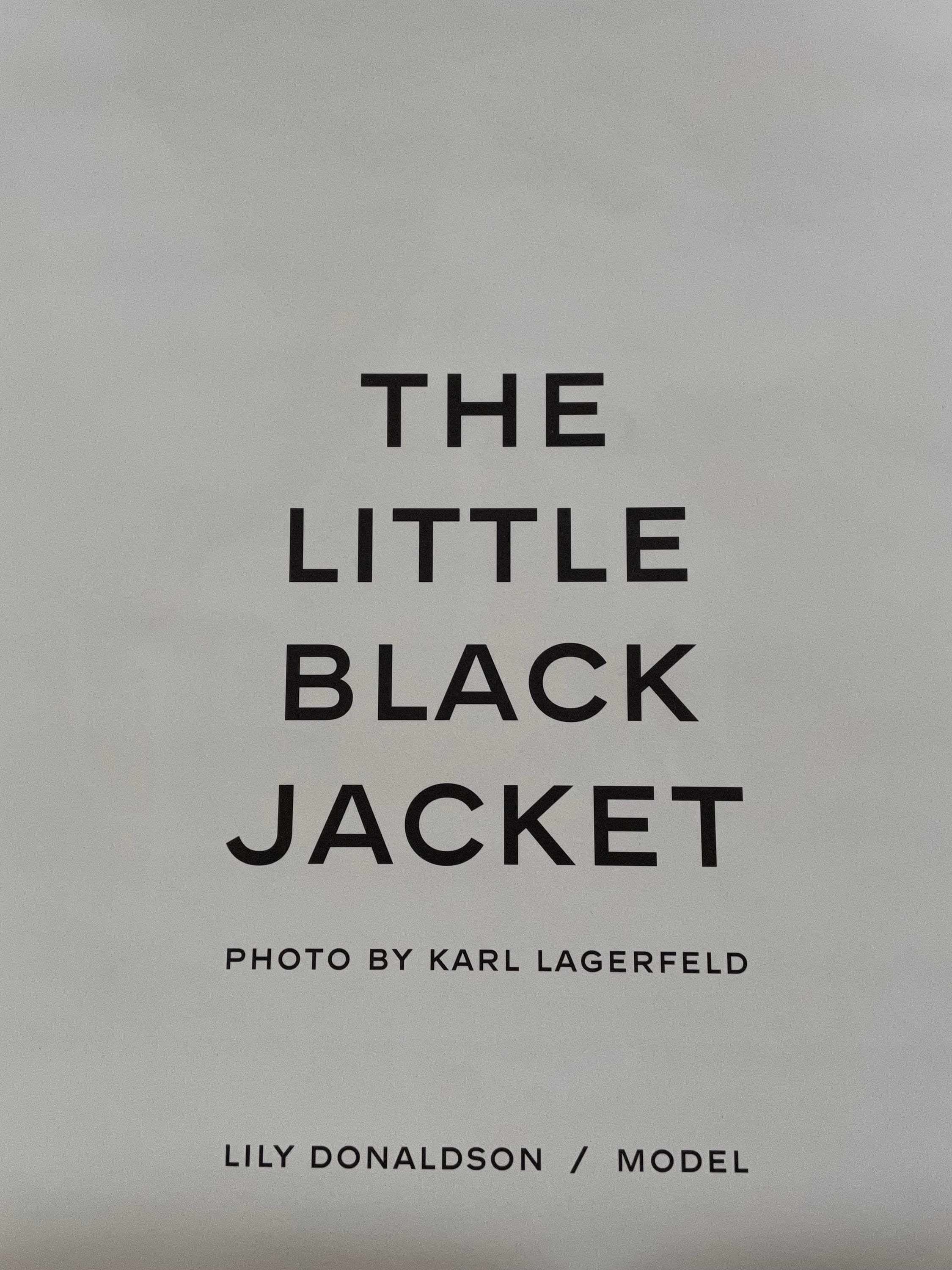 KARL LAGERFELD - Original Poster From the CHANEL Exhibition