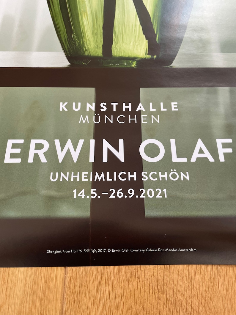 ERWIN OLAF Originele tentoonstellingsaffiche Shanghai, Huai Hai 116, Still Life van tentoonstelling Unheimlich schön in München afbeelding 3