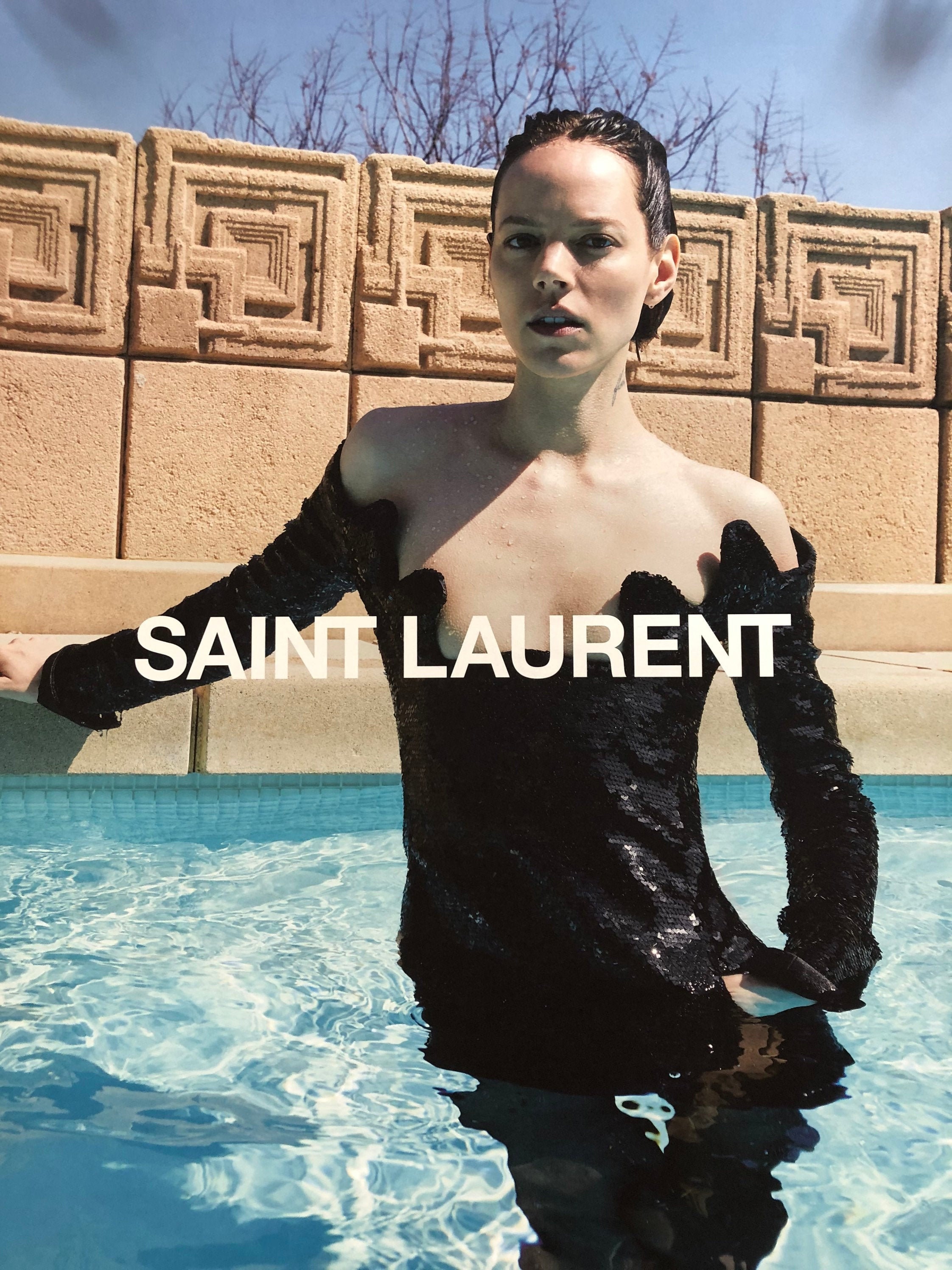 SAINT LAURENT - Jürgen Teller - Original Campaign Poster Summer19 