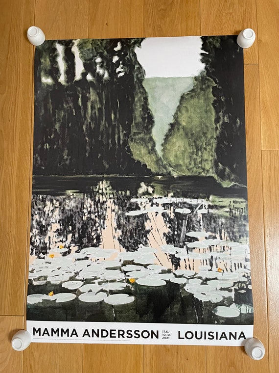 MAMMA ANDERSSON - Original Exhibition Poster 