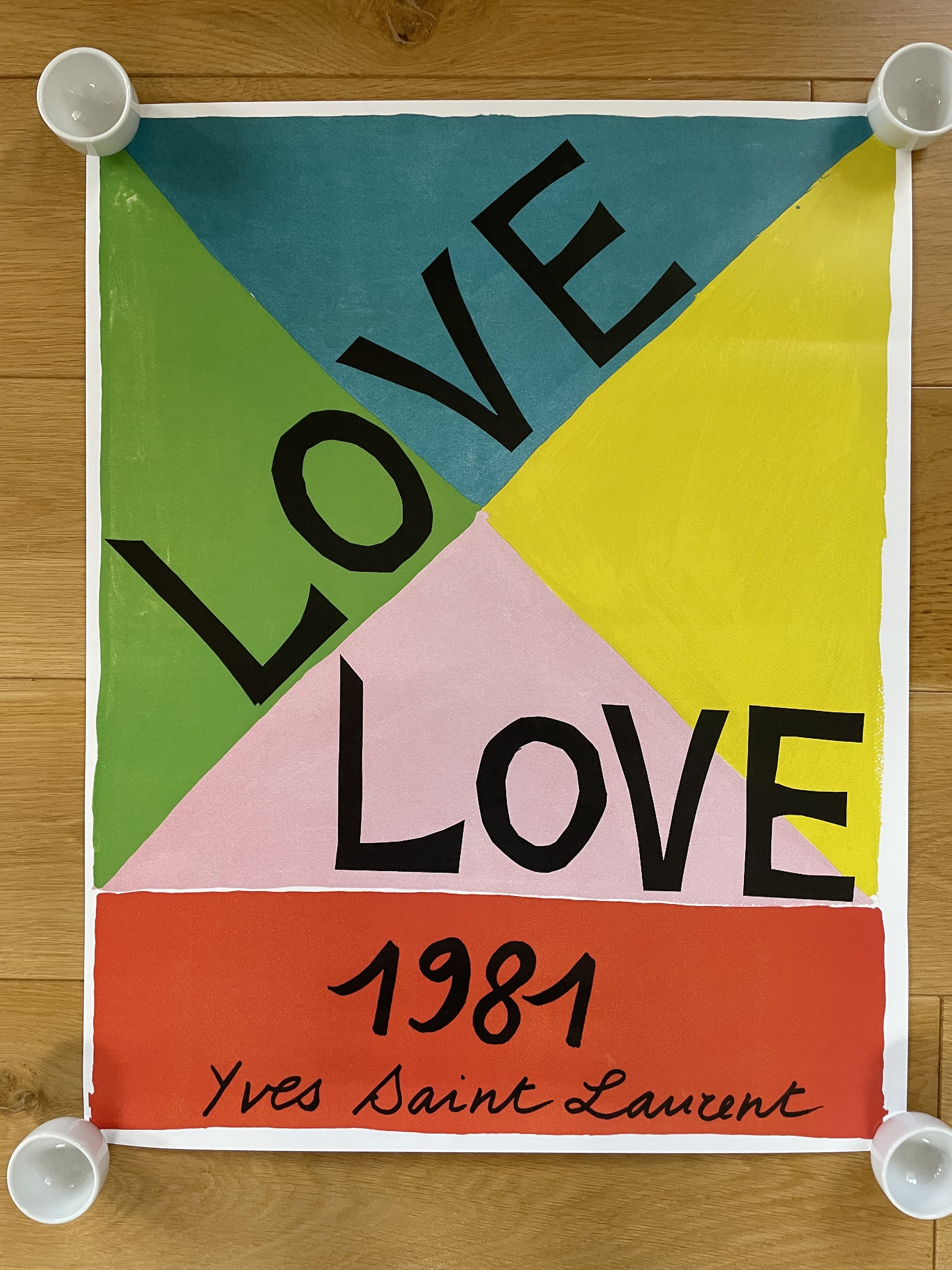 Yves saint top laurent posters