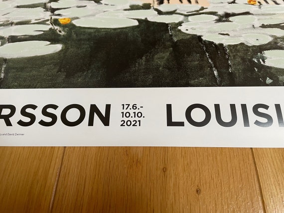 MAMMA ANDERSSON - Original Exhibition Poster MAMMA ANDERSSON - Original Exhibition Poster