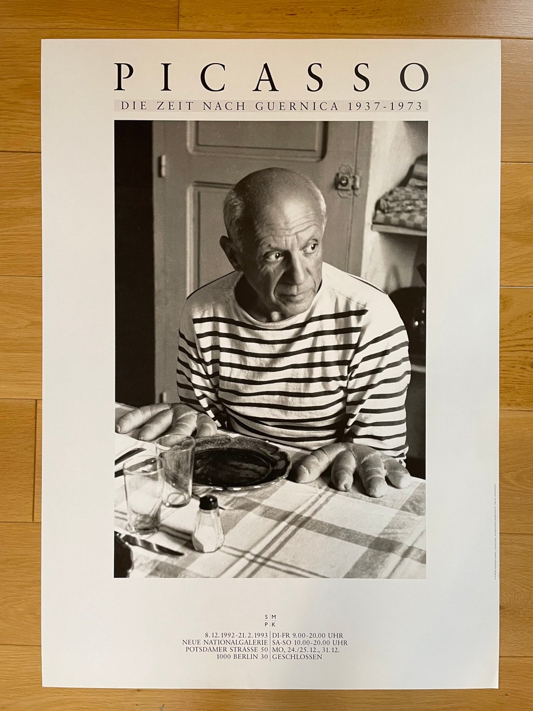 Original Exhibition Poster By Pablo Picasso 2002 main image 0