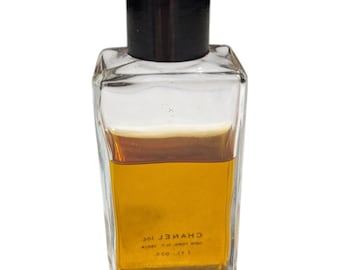 Eau de Toilette Chanel No. 5, años 70, vintage, 2 onzas líquidas, aprox. 60 % de su capacidad, sin etiqueta.