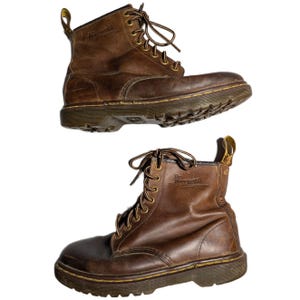 [しろ]Dr. Martens Made in England 90s Dr. Martens Doc England MIE Rare 90's Vintage Silver