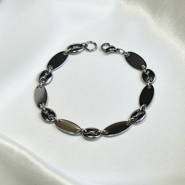 Geo Bracelet | unisex stainless steel grunge minimal alt simple waterproof circlet