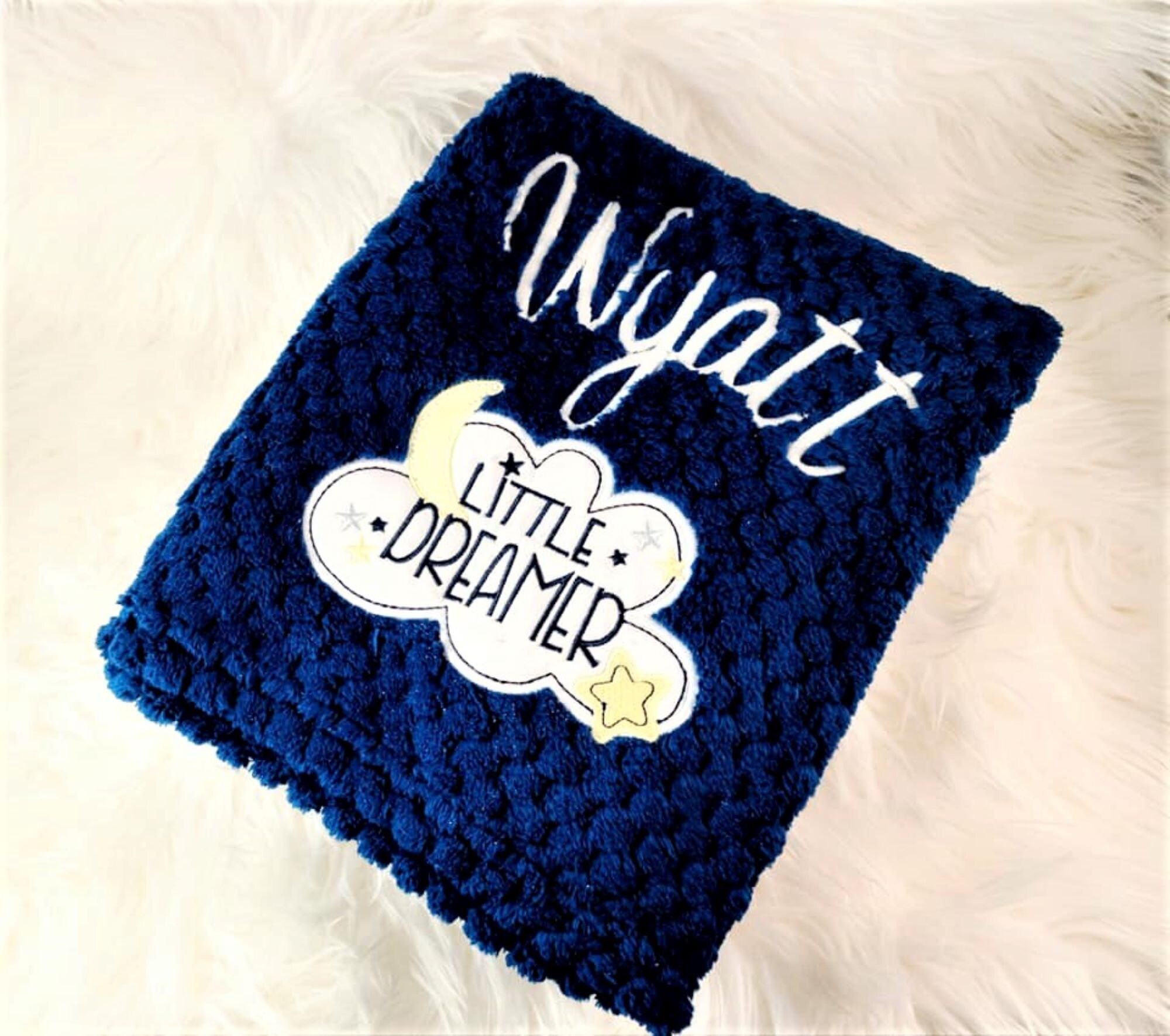 Baby Blanket Personalized Baby Blanket Embroidered with Name Etsy
