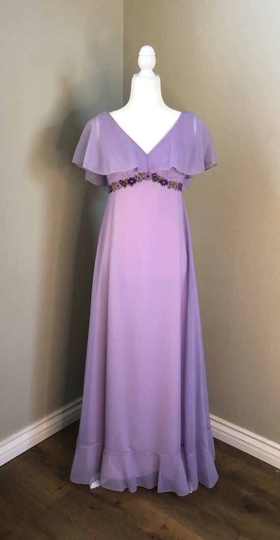 Priscilla of Boston Lilac Dress