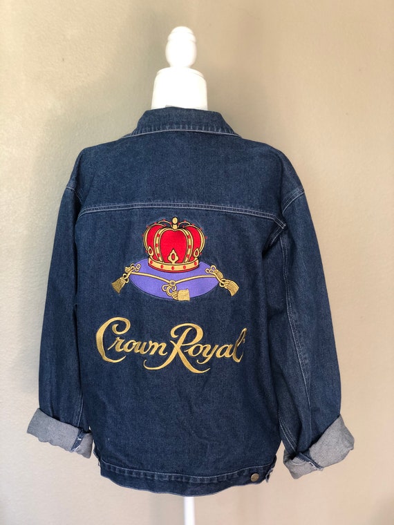 Embroidered Crown Royal Jacket
