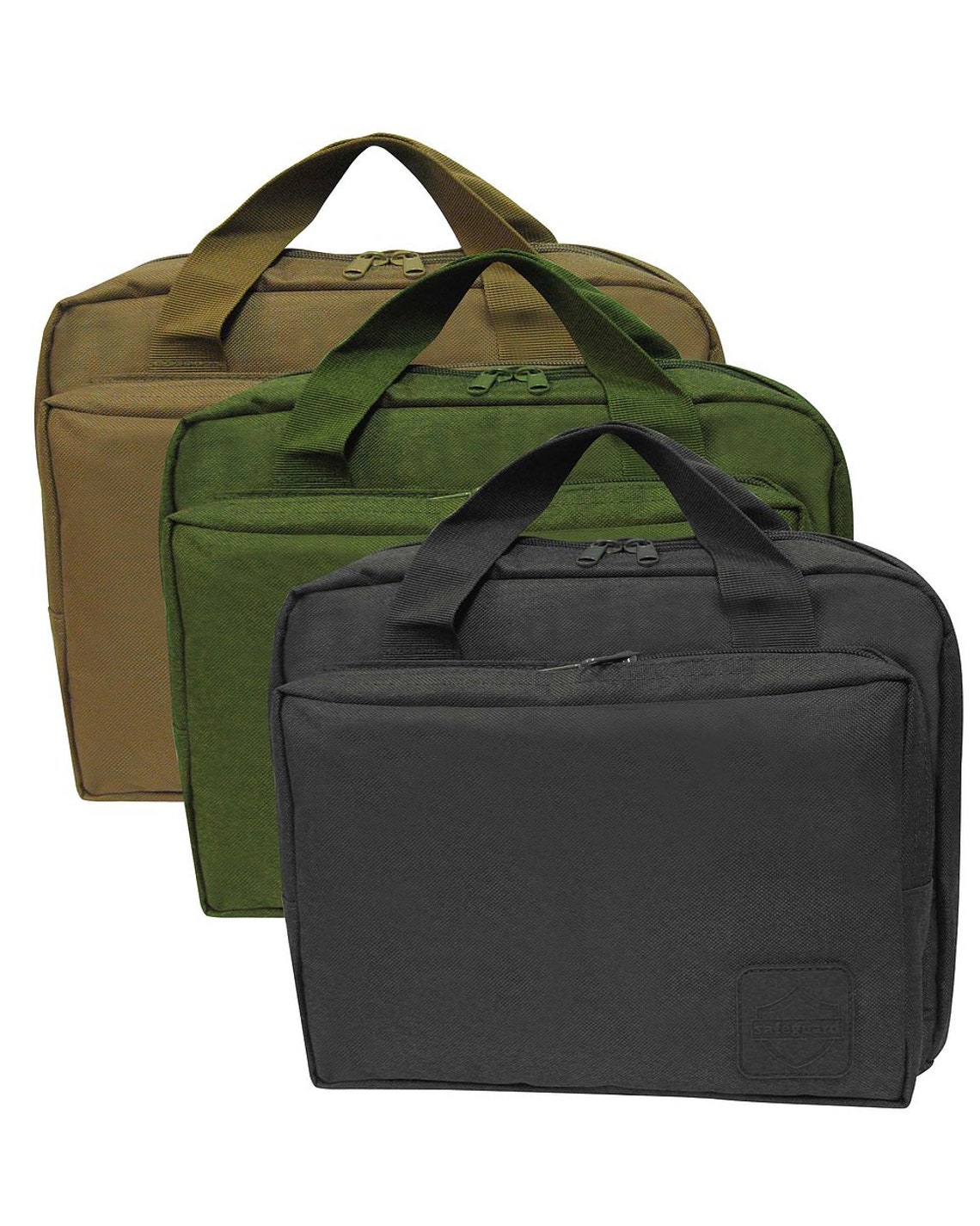 Concealed Carry Weapon Handgun Briefcase 4 Compartment Canvas Etsy