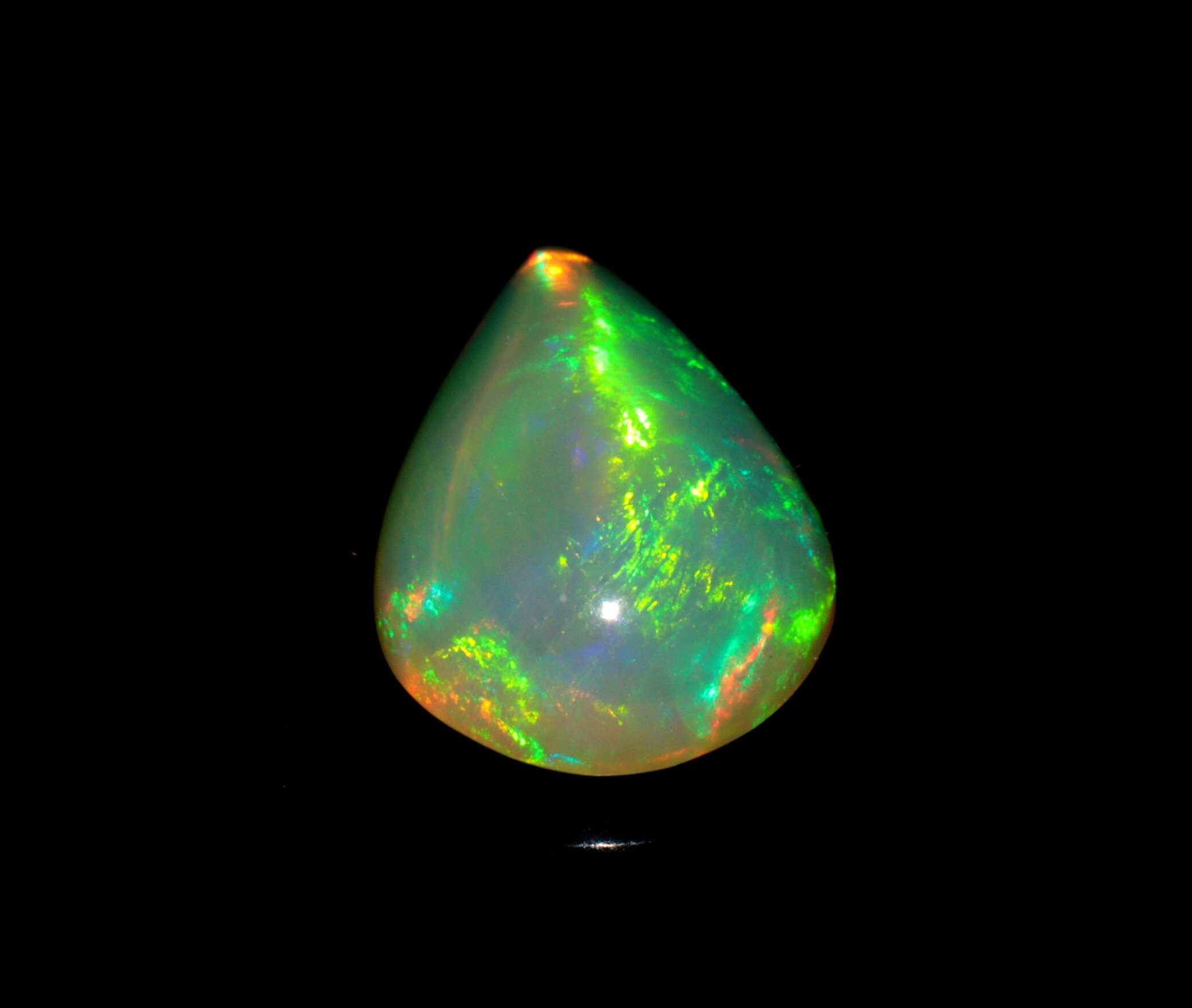 Opal Cabochon Gemstone Pear Shape Loose Gemstone 13x9x4 mm | Etsy