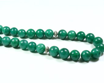 AAA Quality Natural Beryl Emerald Cabochon Round Ball Beads emerald Car Decor Strand Green Emerald Gemstone Jewelry 216.70 Carat 9 to 11 MM