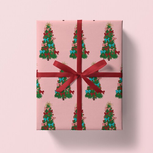 Vintage Christmas Wrapping Paper Christmas Gift Wrap Etsy